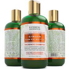 How to use saw palmetto topically for hair loss. Hair Growth Shampoo Step 2 Ginger Saw Palmetto Lab Formulated Anti Hair Loss Botanical Dht Blocker And Alopecia Prevention 10 2 Oz Buy Online In Botswana At Botswana Desertcart Com Productid 18931186