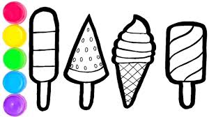 Ice Cream Drawing Easy Step By Step How To Draw Ice Cream Step By Step Easy Drawing For Kids Youtube