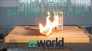 November 13, 2006 1 min read. When Lithium Batteries Catch Fire How Overcharging Can Do Bad Things To Li Ion Cells Youtube