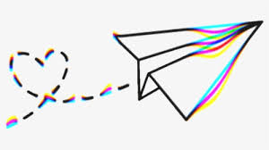 1000 airplane outline clipart free images in ai, svg, eps or cdr. Collection Of Free Plane Drawing Aesthetic Download Paper Airplane Clipart Hd Png Download Kindpng