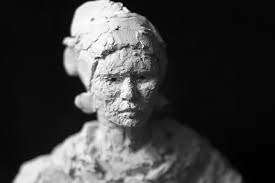 Clay Face 83, Sculpture by Fleur Elise Noble