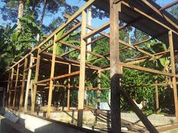 Reban ayam kampung reban … Part 1 Projek Pembinaan Reban Induk Ayam Fasa Kedua Pemasangan Kerangka Kayu Reban Ayam Eko Farm Malaysia