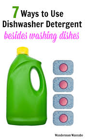 Ordinary dish and hand soaps are intended to create lots of foamy . Other Uses For Dishwasher Pods