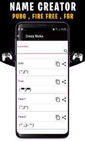 Just like other battle royale games, this game revolves around survival of players. Name Creator For Free Fire Nickname Generator For Android Apk Download