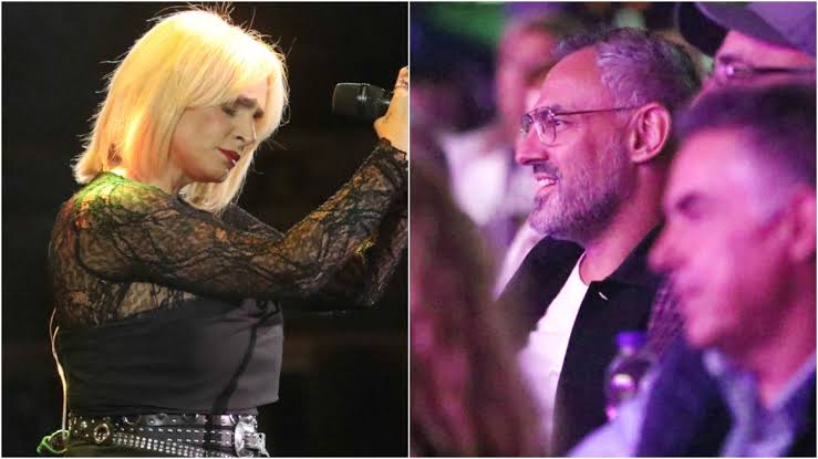 Ελεωνόρα Ζουγανέλη: Ο Νίκος Συρίγος πήγε στη συναυλία της - Δείτε τις  φωτογραφίες