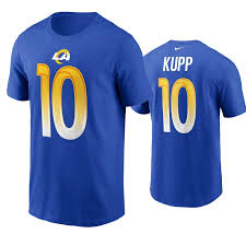 Kupp, of course, might get in zero practice reps even if he goes, so his practice status might not be as telling as it would be. Cooper Kupp Rams Name Number Royal T Shirt