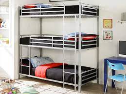 Homelook.it è una grande piattaforma per interior design in italia che facilita la ricerca dei mobili, accessori e complementi d'arredo. Letto A Castello Elouan 3 X 90 X 190 Cm Grigio