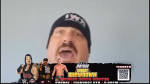 🚨 GORE GORE GORE !! 🚨, Rhino has a message for Corbin, KY, 📆 SUNDAY  February 9th. , AMW comes to the Corbin Civic Center in Corbin, KY for AMW  SUNDAY SHOWDOWN!, Returning to AMW that day is former WWE ...