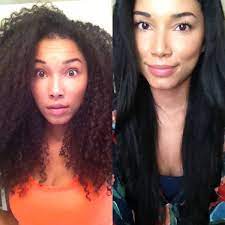 Probably you are just eyeing on this content for the best effective natural ways to straighten curly hair permanently. How To Straighten Curly Hair Straightening Curly Hair Really Curly Hair Curly Hair Styles