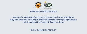 Tender perkhidmatan kebersihan bangunan dan kawasan kbk ke sekolah institusi pendidikan di bawah jabatan pendidikan negeri kelantan kementerian. Tender Sebut Harga Institut Sukan Negara