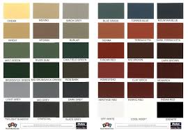 Roof Painting Colour Chart Roof Painting Coffs Harbour And