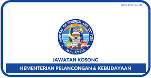 Kementerian kebudayaan, pelancongan dan warisan pada 1987 bagi meningkatkan dan menyusun semula. Kementerian Pelancongan Dan Kebudayaan Malaysia 1 Kerja Kosong Kerajaan