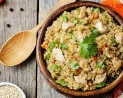 Recette De Pilaf De Quinoa A La Dinde Et Carottes Anti Celullite Recette Recette De Quinoa Recette Quinoa Recette