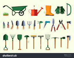 Stock Vector Set Of Various Gardening Items Garden Tools Flat Design Illustration Of Items For Gardening 274954 Garden Tools Best Garden Tools Garden Tool Shed
