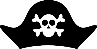 Pirate Hat Template Pirate Hat Clip Art Vector Clip Art Online Royalty Free Public Pirate Hats Pirate Hat Template Pirate Hats For Kids