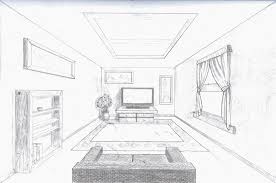 Orig09 Deviantart Net 130c F 2012 107 D 7 Single Point Perspective Room By A Rob D4wk88k Jpg Perspektive Zeichnen Perspektiven Skizze Perspektive