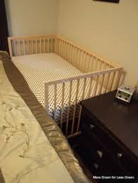 Crib Part 3 Turn A Crib Into A Side Car Co Sleeper Cribs Diy Crib Baby Bed