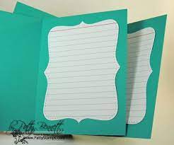 Cut along the lines of each box to make your notecards. Bermuda Bay Meets Office Supplies Card Making Techniques Index Cards Inspirational Cards