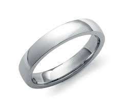 Proposing to the love of your life? Low Dome Comfort Fit Wedding Ring In 14k White Gold 4mm Blue Nile