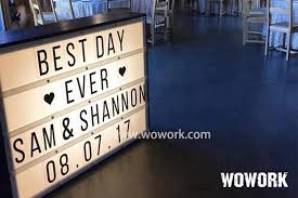 Large Light Box Wowork