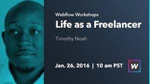 Webflow Workshop #28: Life as a Freelancer with Timothy Noah