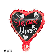 Quiero a mi mama porque (i love my mommy because eng/span ed) (spanish edition) by laurel porter gaylord, ashley wolff. 10pcs 10inch Spanish I Love You Mom Heart Shape Foil Balloons Happy Mother S Day Decorations Birthday Party Mama Gifts Ballons Accessories Aliexpress