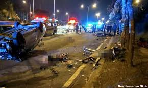 Riding too close to the curb, airport road note that this incident might have happened in malaysia and there is no clarity over it but the below is the video that. Malaysiakini Court Frees Woman From Charge Of Reckless Driving Which Killed 8 Teens