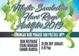 Salam buat semua sebagai pembuka bicara untuk pagi jumaat yang indah ini. Mrs Secretary Jun 2019