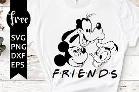 Free Free 116 Friends Mickey Mouse Svg SVG PNG EPS DXF File