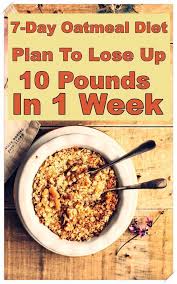 This 7 Day Oatmeal Diet Plan Is A Balanced Calorie Diet That Requires You To Replace At Least Two Meals Oatmeal Diet Plan Oatmeal Diet Egg And Grapefruit Diet