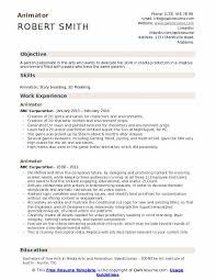 This is the perfect way to express how your specific skills are relevant to the open position. Animator Resume Samples Qwikresume