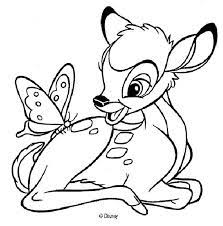 Disney fairy tinkerbell coloring pages tinkerbell is very beautifull cartoon characters, maybe your kids also likes this disney fairy tinkerbell characters. Bambi Coloring Page Coloring Home