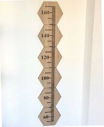 Details About Baby Kids Growth Chart Wooden Hanging Height Ruler Wall Decals Children 60 160cm
