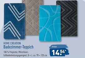Home Creation Badezimmer Teppich Angebot Bei Aldi Nord