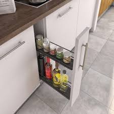 Rangement Ouvrant Epices Et Bouteilles Pour Meuble Ou Colonne L 15 Cm En 2020 Meuble Cuisine Rangement Rangement Interieur