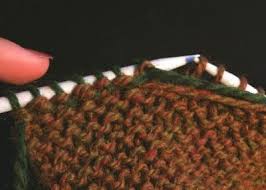 As you can see, it doesn't show in the wrong side. Same Knit Different Day No Loose Ends Knitting Yarn Knitting Stiches Knitting Stitches