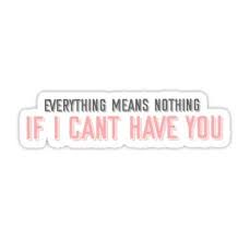 Shawn Mendes If I Can T Have You Lyrics Sticker Sticker By Mushpelet In 2020 Shawn Mendes Song Lyrics Shawn Mendes Quotes Brush Lettering Quotes
