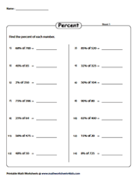 While we talk related with percent change worksheet, we have collected various variation of photos to add more info. Percent Worksheets