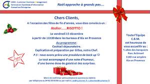 Vous êtes plutôt cordon bleu ou plat surgelé? Invitation Repas De Noel Customer Business Management