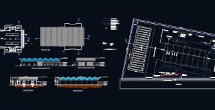 Ventilation should also be an important part of the workshop plan. Bus Service Center And Workshop Design Detail Autocad Dwg Plan N Design