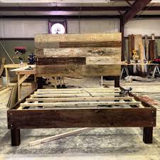 Apr 08, 2021 · you can use reclaimed wood or regular boards to cover up a wall or a portion of it as a way to add texture or color to a room. Reclaimed Wood Bed Barnwood Etsy