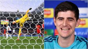 Thibaut nicolas marc courtois is a belgian professional footballer who plays as a goalkeeper for spanish club real madrid and the belgium na. Jordan Pickford Mocked By Thibaut Courtois For His Height Joe Co Uk