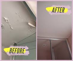 How To Repair A Peeling Bathroom Wall Or Ceiling Melanie Lissack Interiors