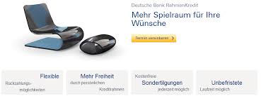Deutsche Bank Kredit 2021 Erfahrungen Zu Konditionen Im Test