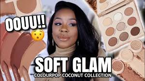 soft glam makeup on dark skin