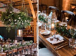 Archeo Wedding Toronto Distillery District Beautiful Intimate Contemporary Wedding Hanging Centerpiece Toronto Distillery District