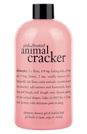 Philosophy Pink Frosted Animal Cracker Shampoo Shower Gel Bubble Bath Nordstrom Animal Crackers Philosophy Shower Gel Shower Gel