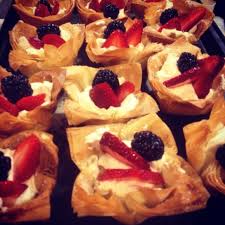 Phyllo dough desserts with berries. Pin On Simply Delicious