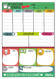 Organizador Semanal Infantil De Laboticadequique En Etsy Homework Planner Schedule Planner Weekly Schedule Planner