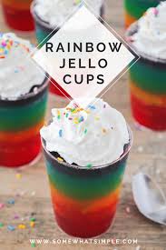 Try rice krispies® original treats recipes: Easy Rainbow Jello Treats Recipe Somewhat Simple